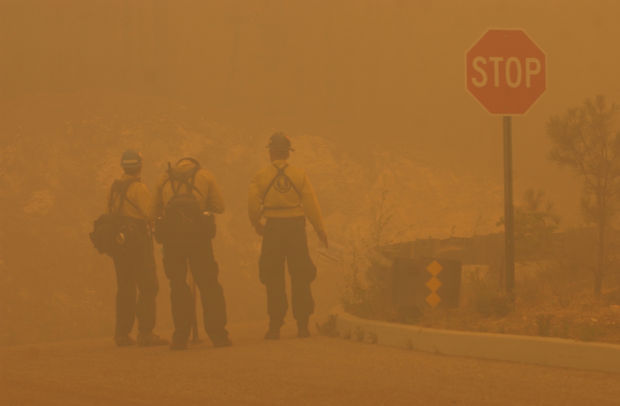 The Aspen Fire in 2003